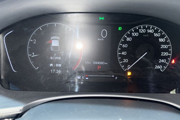 Used Honda Civic 2023 HATCHBACK 240TURBO CVT Zhiyue Edition Odometer Close Up