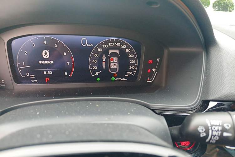 Used Honda Civic 2023 HATCHBACK 240TURBO CVT Extreme Edition Odometer Close Up