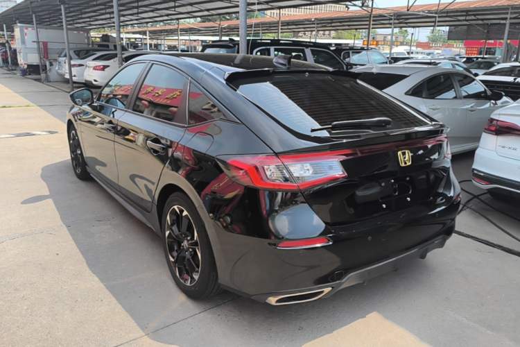 Used Honda Civic 2023 HATCHBACK 240TURBO CVT Extreme Edition Rear Left 45 Deg