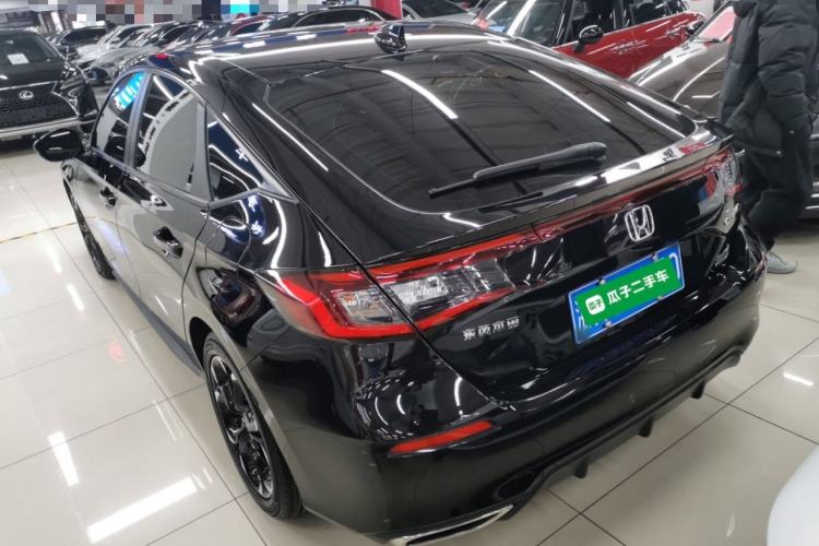 Used Honda Civic 2023 HATCHBACK 240TURBO CVT Extreme Edition Rear Left 45 Deg