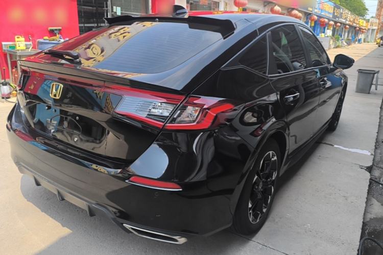 Used Honda Civic 2023 HATCHBACK 240TURBO CVT Extreme Edition Rear Right 45 Deg