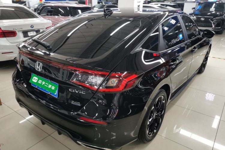 Used Honda Civic 2023 HATCHBACK 240TURBO CVT Extreme Edition Rear Right 45 Deg