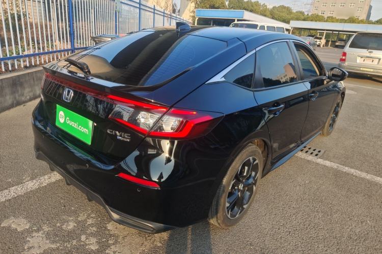 Used Honda Civic 2023 HATCHBACK 2.0L eHEV Extreme Edition Rear Right 45 Deg
