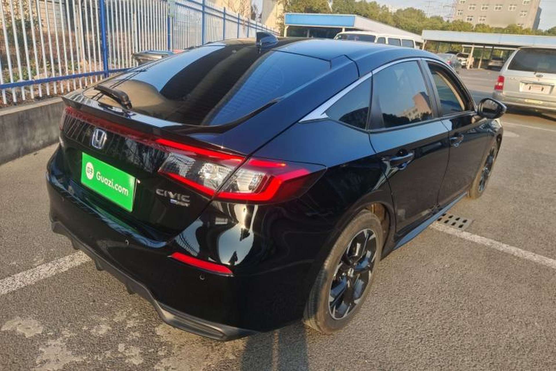 Used Honda Civic 2023 HATCHBACK 2.0L eHEV Extreme Edition Rear Right 45 Deg