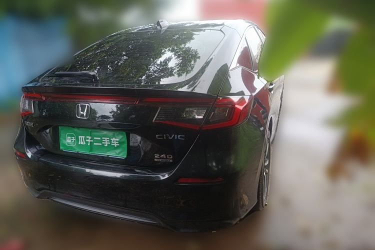 Used Honda Civic 2023 HATCHBACK 240TURBO CVT Zhiyue Edition Rear Right 45 Deg