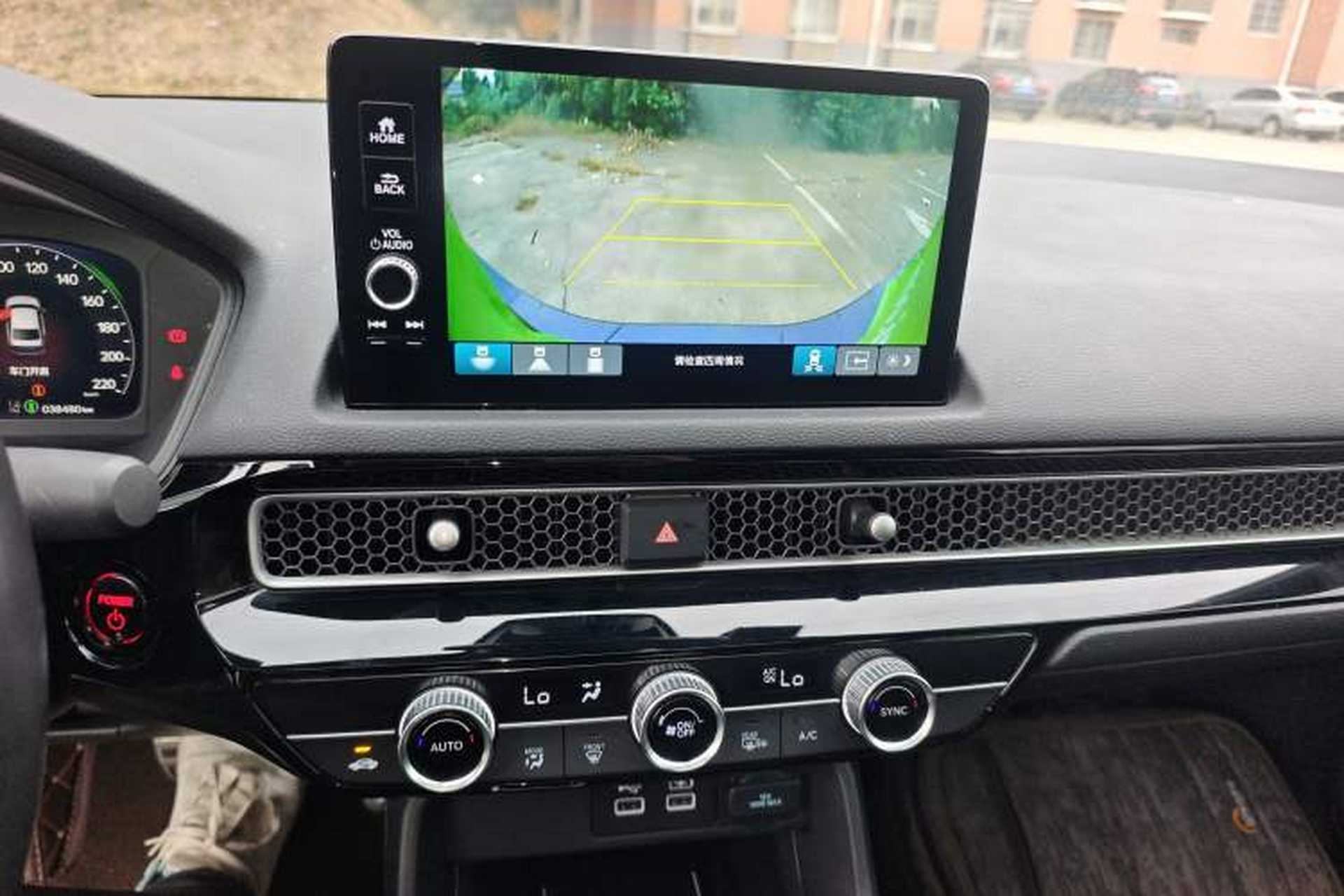 Used Honda Civic 2023 2.0L eHEV Sharp Edition Audio And AC Panel