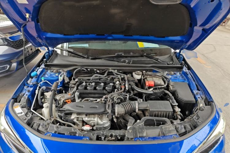 Used Honda Civic 2023 240TURBO CVT Dynamic · Center Stage Special Edition Engine Bay