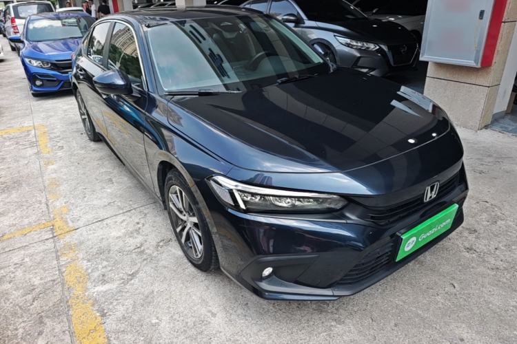 Used Honda Civic 2023 240TURBO CVT Dynamic Edition Front Right 45 Deg