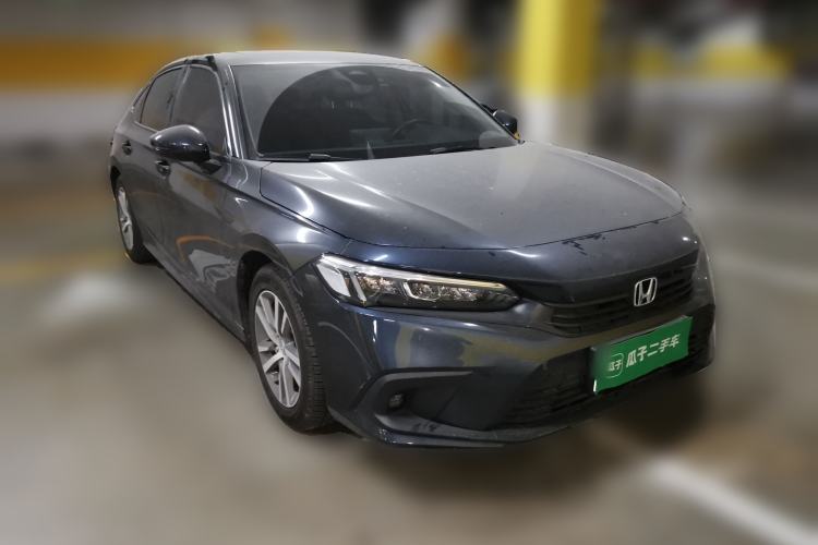 Used Honda Civic 2023 240TURBO CVT Dynamic Edition Front Right 45 Deg