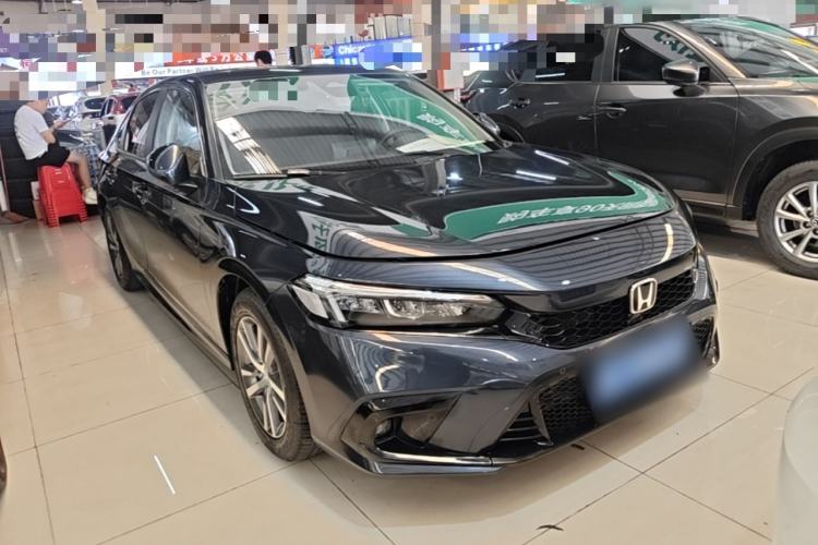Used Honda Civic 2023 240TURBO CVT Dynamic · Center Stage Special Edition Front Right 45 Deg