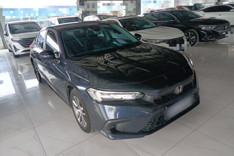 Used Honda Civic 2023 240TURBO CVT Dynamic Edition Front Right 45 Deg