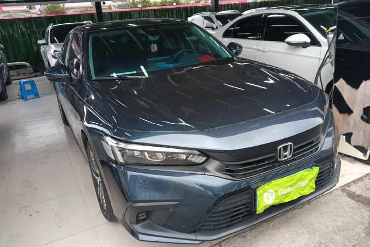 Used Honda Civic 2023 240TURBO CVT Dynamic Edition Front Right 45 Deg