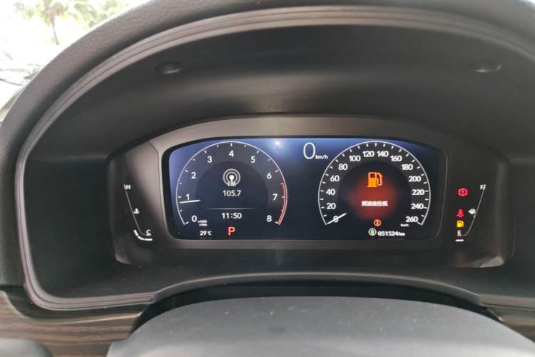 Used Honda Civic 2023 240TURBO CVT Dynamic · Center Stage Special Edition Instrument Cluster