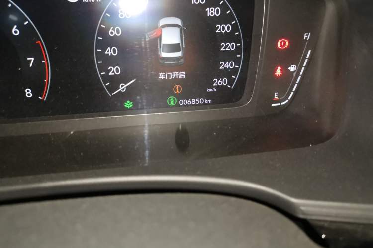 Used Honda Civic 2023 240TURBO CVT Dynamic Edition Odometer Close Up