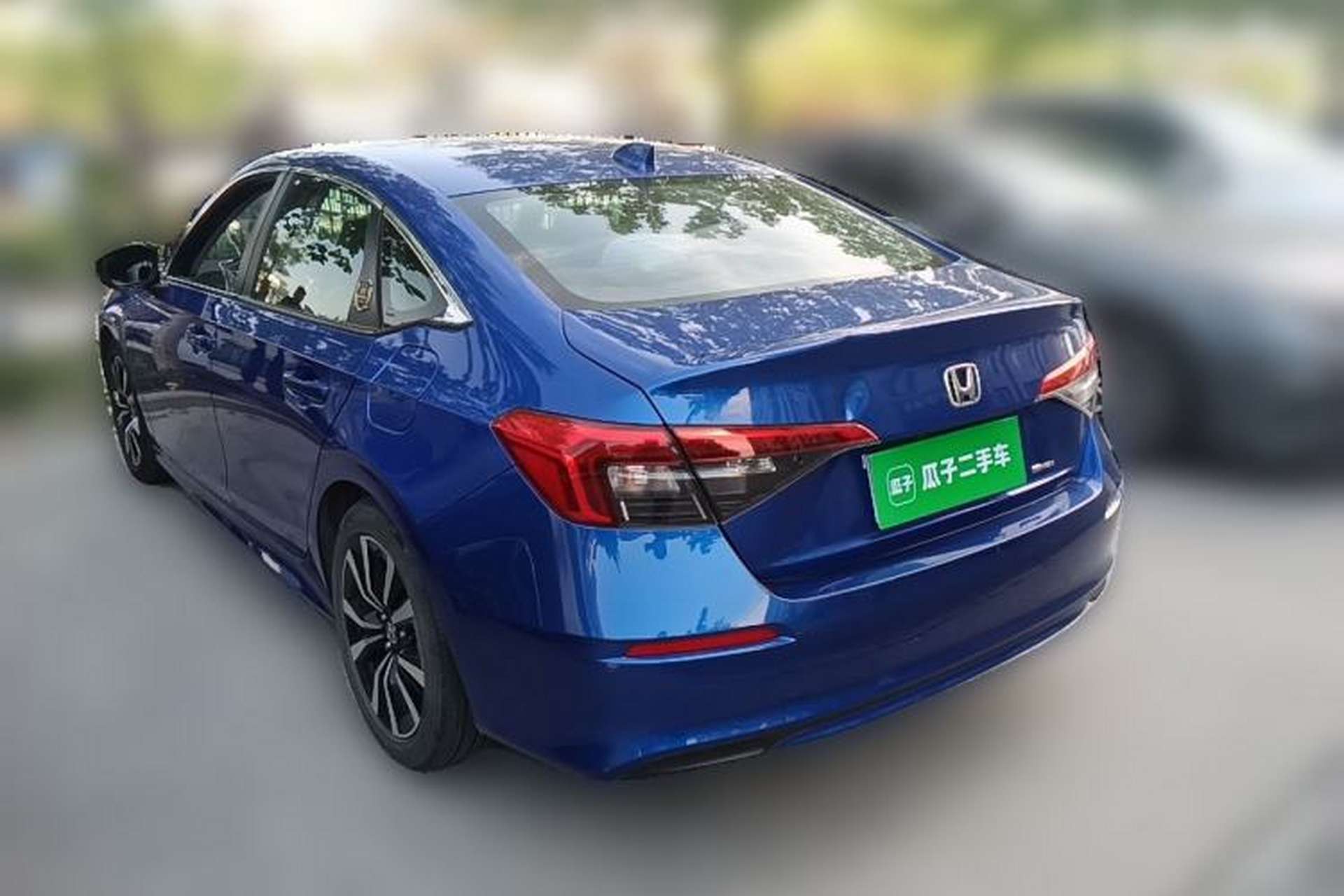 Used Honda Civic 2023 2.0L eHEV Pioneer Edition Rear Left 45 Deg