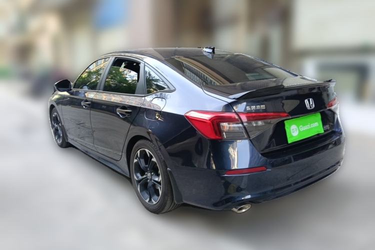 Used Honda Civic 2023 240TURBO CVT Dynamic Edition Rear Left 45 Deg