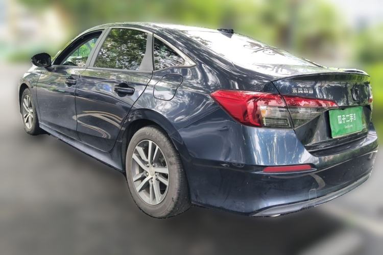 Used Honda Civic 2023 240TURBO CVT Dynamic Edition Rear Left 45 Deg