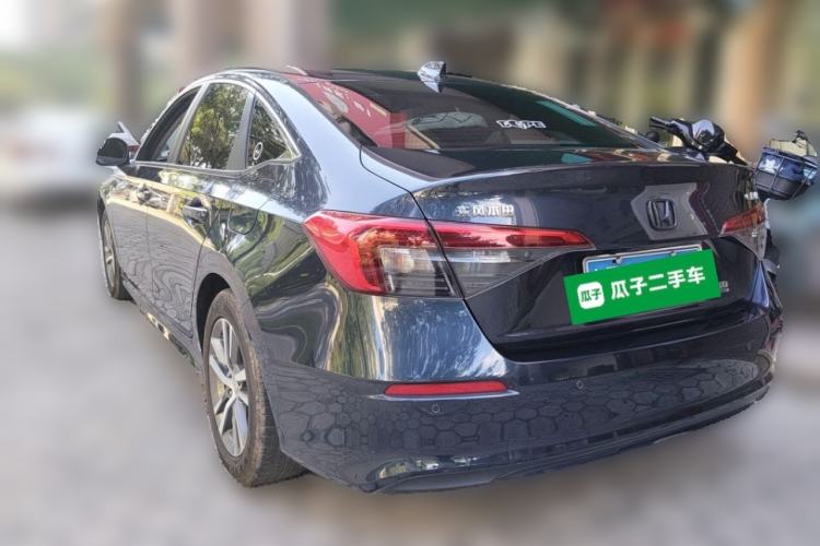 Used Honda Civic 2023 240TURBO CVT Dynamic Edition Rear Left 45 Deg