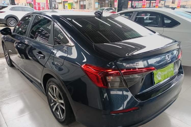 Used Honda Civic 2023 240TURBO CVT Dynamic Edition Rear Left 45 Deg