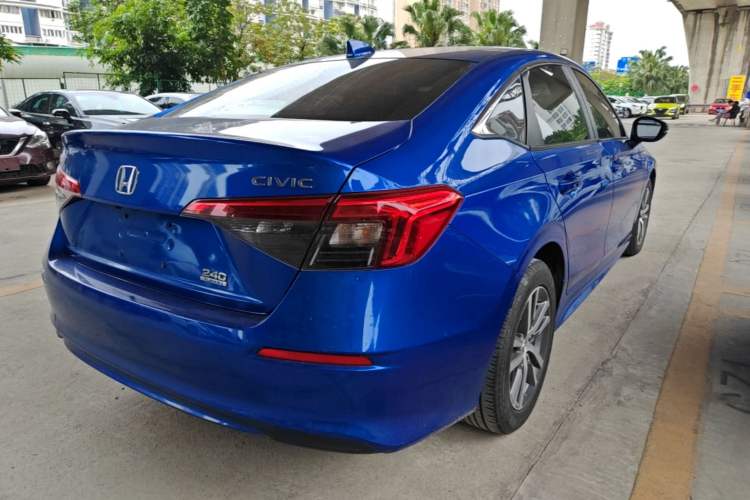 Used Honda Civic 2023 240TURBO CVT Dynamic · Center Stage Special Edition Rear Right 45 Deg