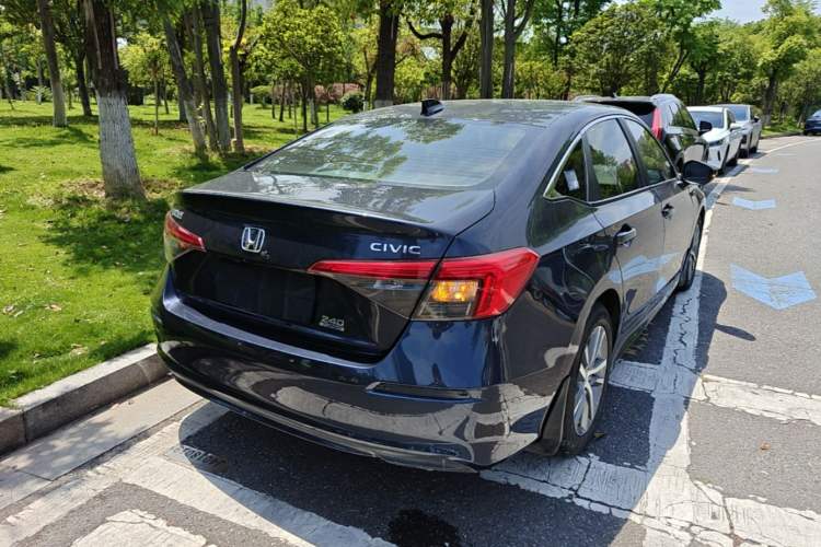 Used Honda Civic 2023 240TURBO CVT Dynamic Edition Rear Right 45 Deg