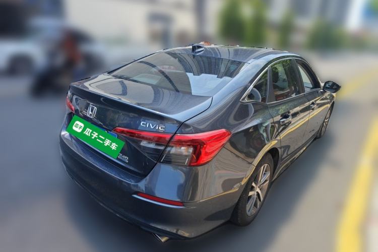 Used Honda Civic 2023 240TURBO CVT Dynamic Edition Rear Right 45 Deg