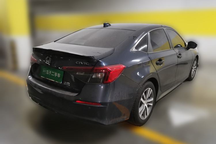 Used Honda Civic 2023 240TURBO CVT Dynamic Edition Rear Right 45 Deg
