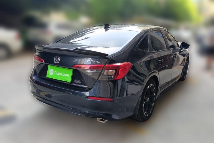 Used Honda Civic 2023 240TURBO CVT Dynamic Edition Rear Right 45 Deg