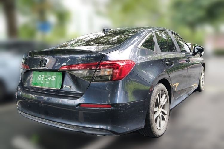 Used Honda Civic 2023 240TURBO CVT Dynamic Edition Rear Right 45 Deg