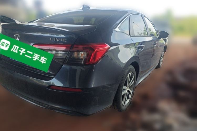 Used Honda Civic 2023 240TURBO CVT Dynamic Edition Rear Right 45 Deg