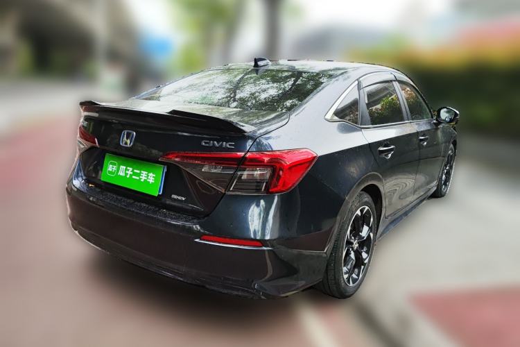 Used Honda Civic 2023 2.0L eHEV Sharp Edition Rear Right 45 Deg