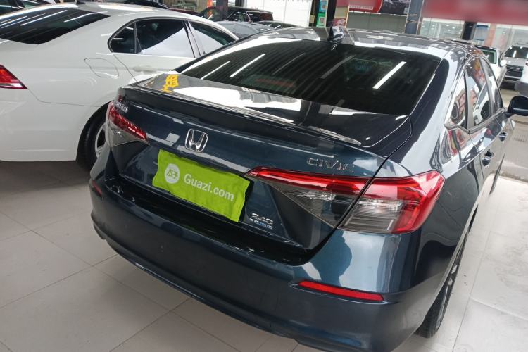Used Honda Civic 2023 240TURBO CVT Dynamic Edition Rear Right 45 Deg