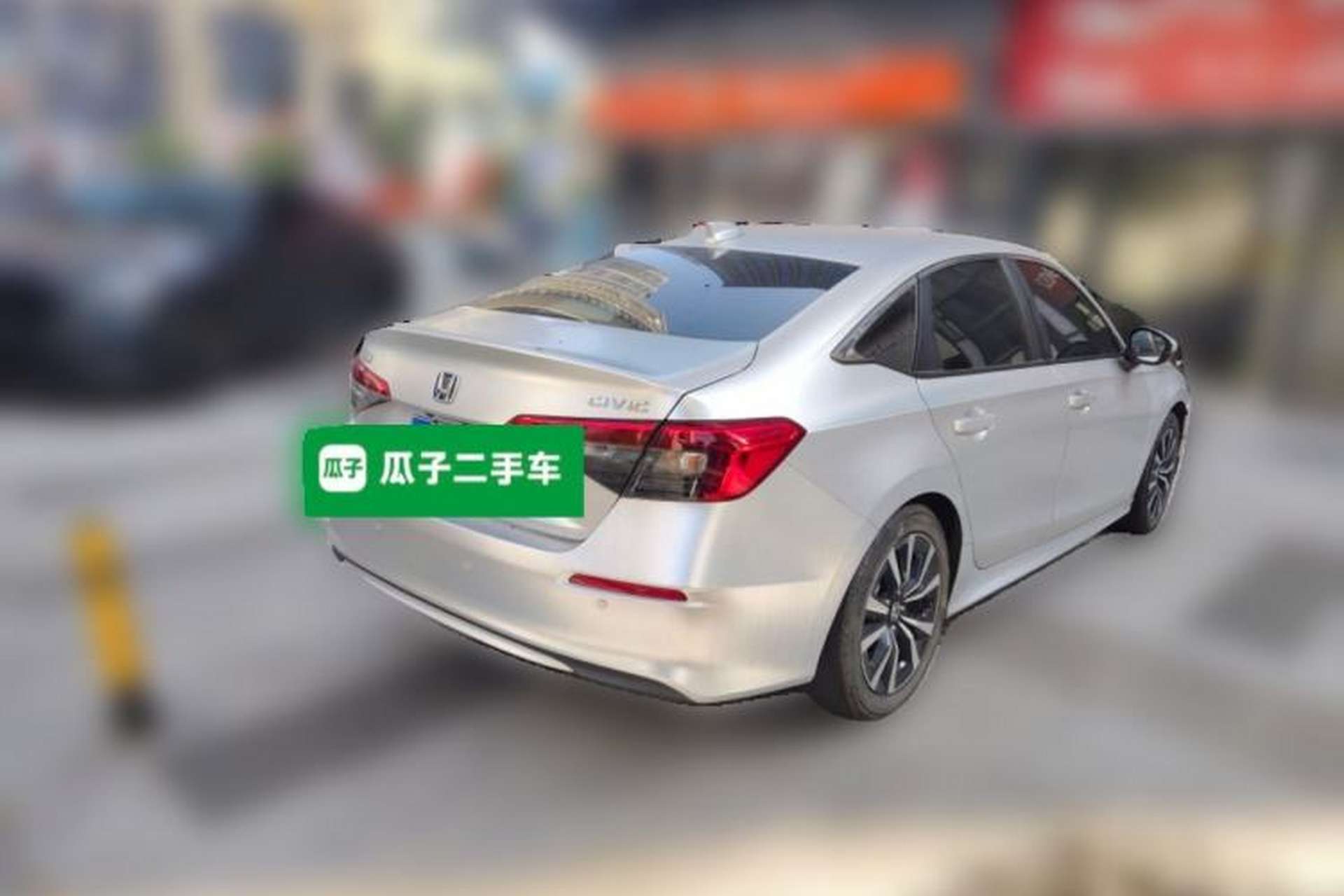 Used Honda Civic 2023 2.0L eHEV Pioneer Edition Rear Right 45 Deg