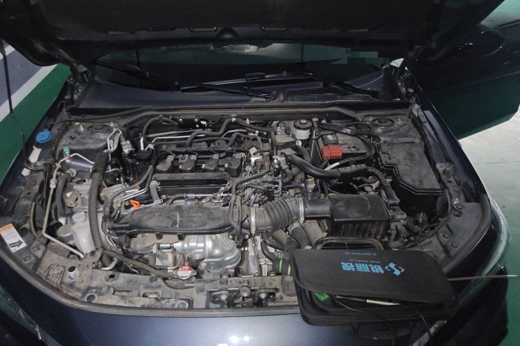 Used Honda Civic 2023 240TURBO CVT Dynamic · Center Stage Special Edition Engine Bay