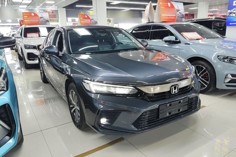 Used Honda Civic 2023 240TURBO CVT Dynamic · Center Stage Special Edition Front Right 45 Deg