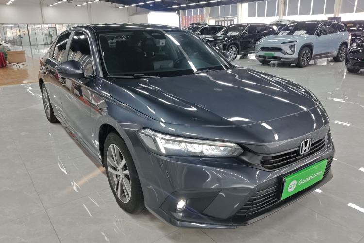 Used Honda Civic 2023 240TURBO CVT Dynamic Edition Front Right 45 Deg