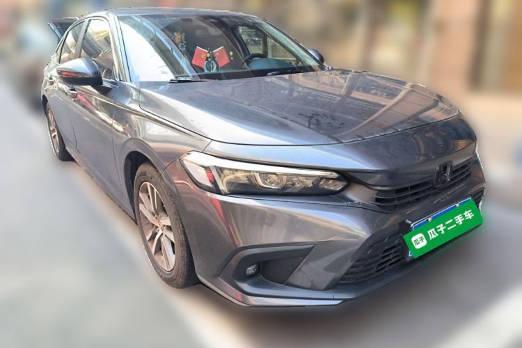 Used Honda Civic 2023 240TURBO CVT Dynamic Edition Front Right 45 Deg