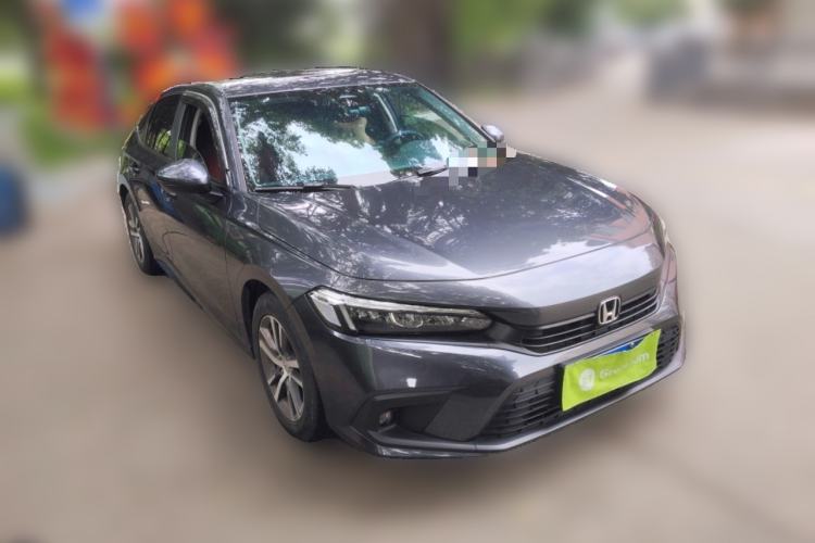 Used Honda Civic 2023 240TURBO CVT Dynamic Edition Front Right 45 Deg