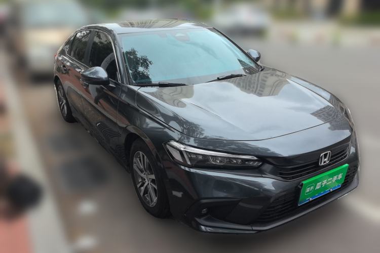 Used Honda Civic 2023 240TURBO CVT Dynamic Edition Front Right 45 Deg