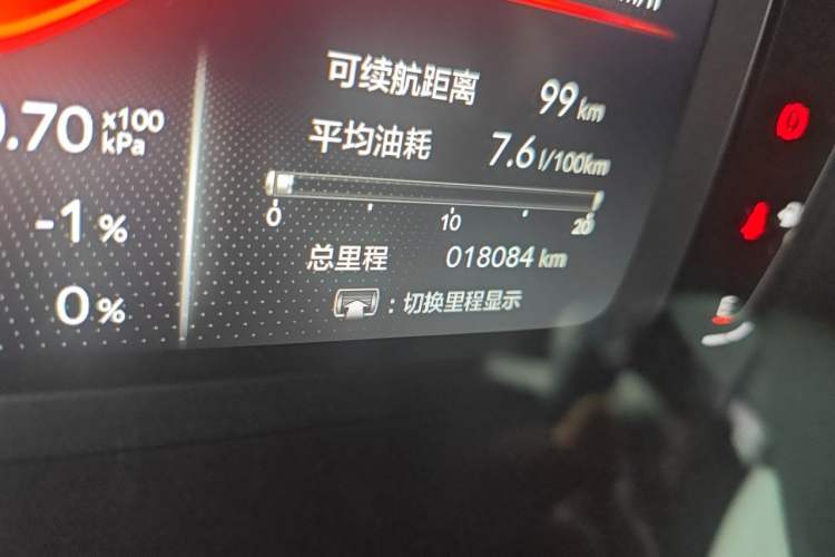 Used Honda Civic 2023 2.0T 420TURBO TYPE R Odometer Close Up