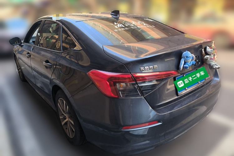 Used Honda Civic 2023 240TURBO CVT Dynamic Edition Rear Left 45 Deg