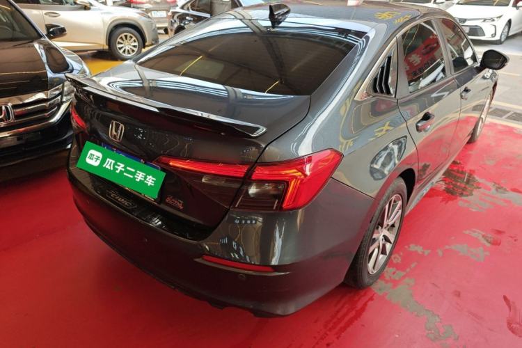 Used Honda Civic 2023 240TURBO CVT Dynamic Edition Rear Right 45 Deg