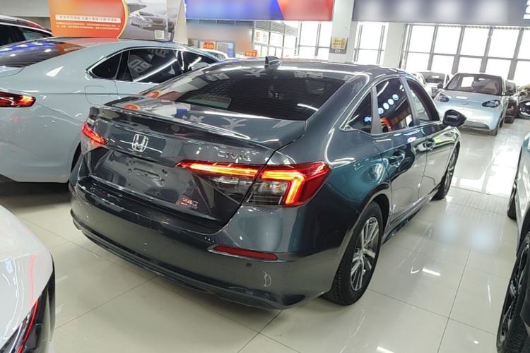 Used Honda Civic 2023 240TURBO CVT Dynamic · Center Stage Special Edition Rear Right 45 Deg