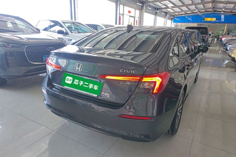 Used Honda Civic 2023 240TURBO CVT Dynamic Edition Rear Right 45 Deg