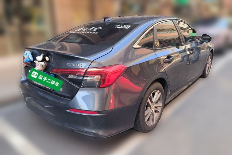 Used Honda Civic 2023 240TURBO CVT Dynamic Edition Rear Right 45 Deg