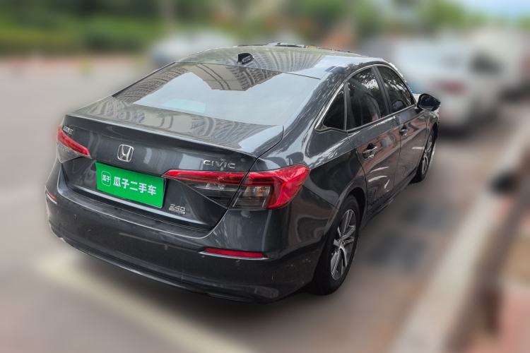 Used Honda Civic 2023 240TURBO CVT Dynamic Edition Rear Right 45 Deg