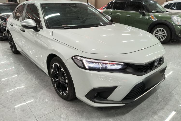 Used Honda Civic 2023 HATCHBACK 2.0L eHEV Extreme Edition Front Right 45 Deg