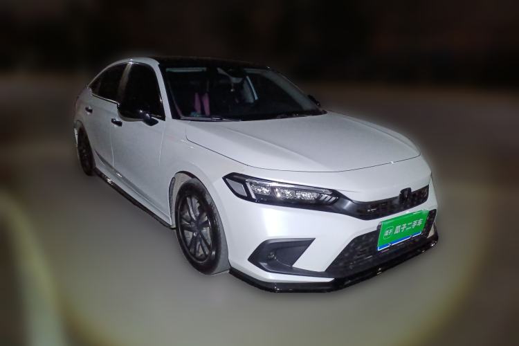 Used Honda Civic 2023 240TURBO CVT Dynamic Edition Front Right 45 Deg