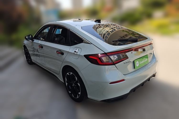 Used Honda Civic 2023 HATCHBACK 2.0L eHEV Extreme Edition Rear Left 45 Deg
