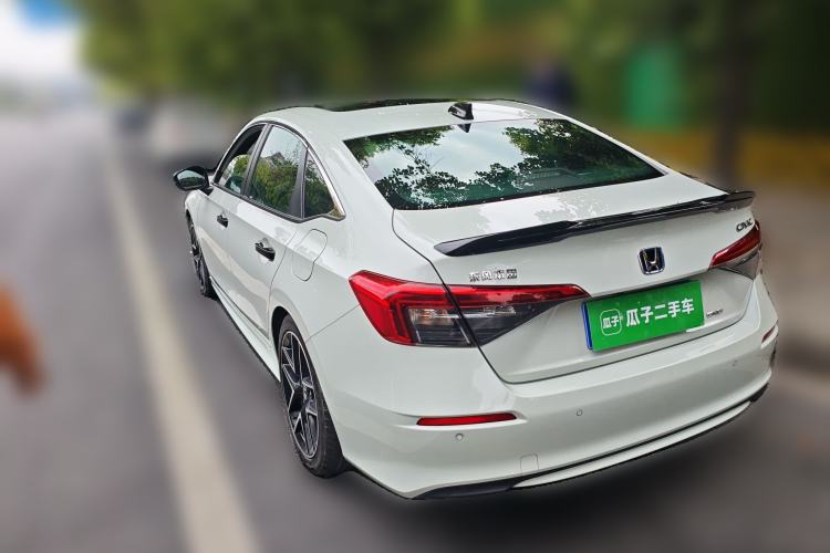 Used Honda Civic 2023 2.0L eHEV Swift Edition Rear Left 45 Deg